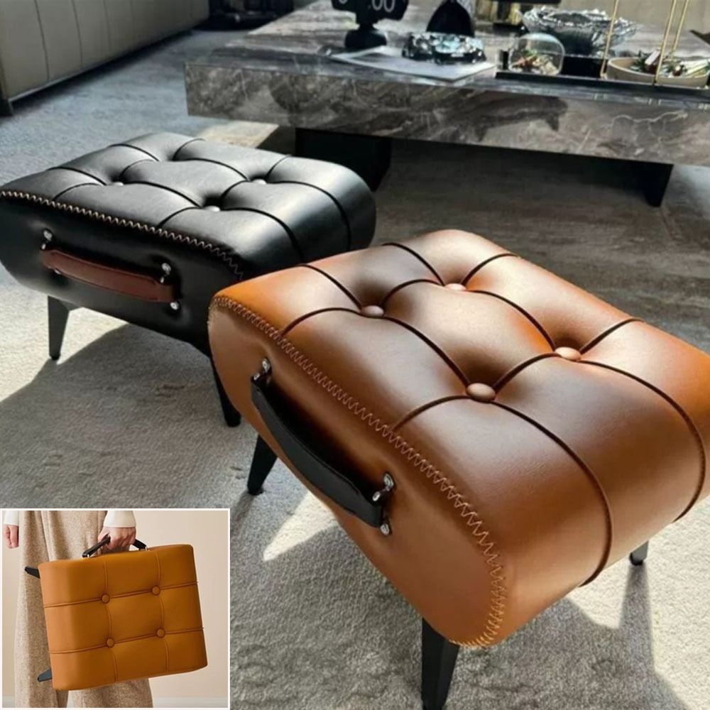 Office Footrest Cushion - New Space Saving Foot Stool High