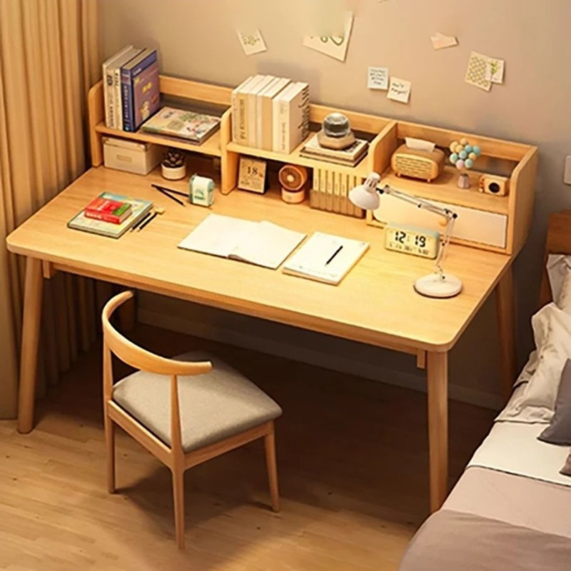 Office Furniture Set - Modern Wooden Computer Desk And Chair