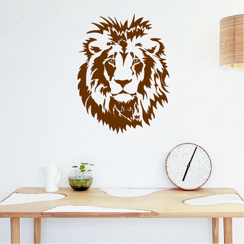 Đầu Sư Tử Decal Dán Tường Xe V - đánh giá và giá Office Furniture At Home