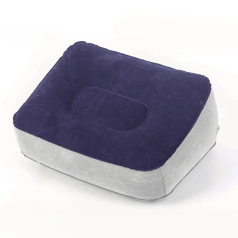 1pc Inflatable Foot Rest Pillo - đánh giá và giá Office Footrest Cushion