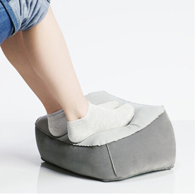 1pc Inflatable Foot Rest Pillo - đánh giá và giá Office Footrest Cushion