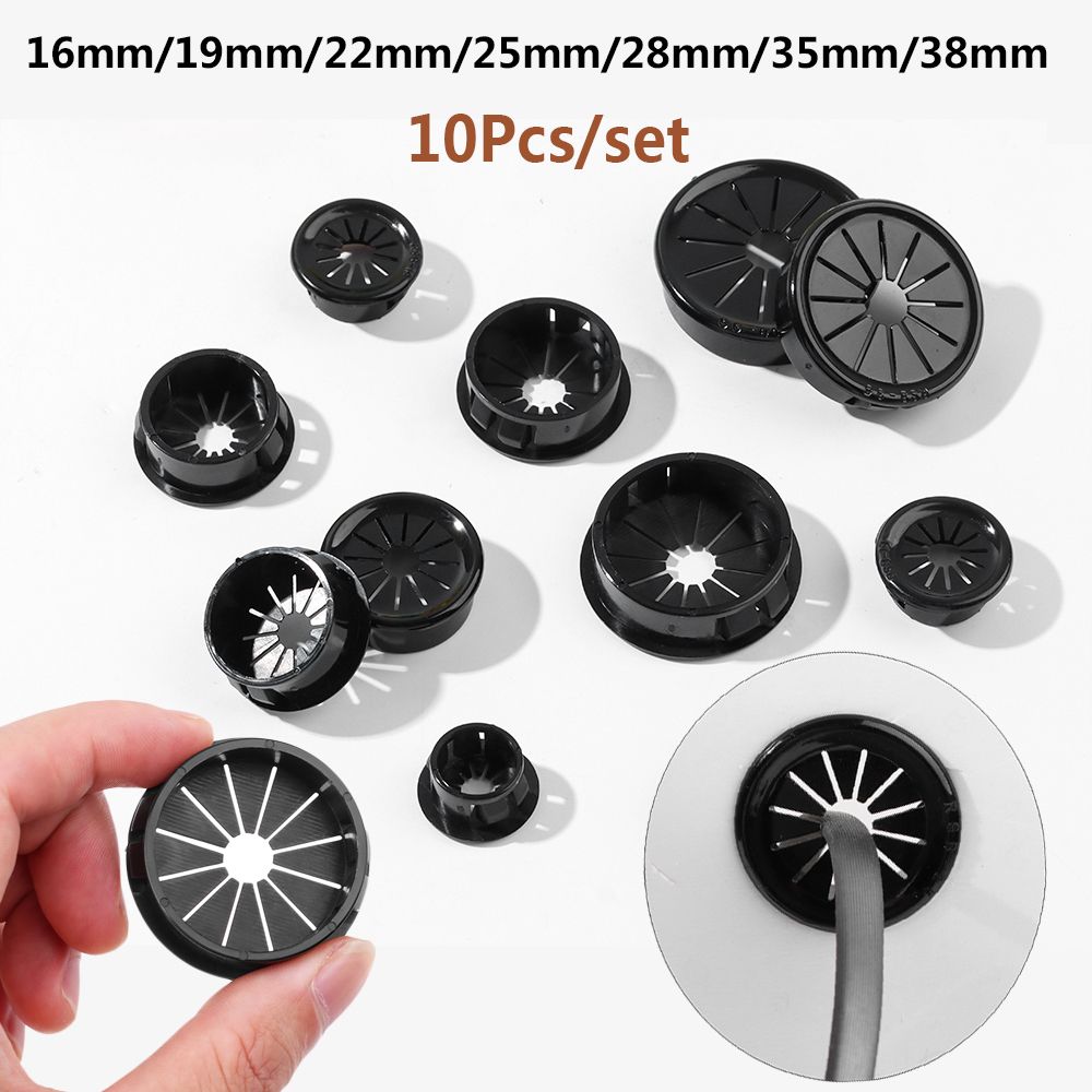 10pcs/set Plastic Cable Hole C - đánh giá và giá Office Furniture Set