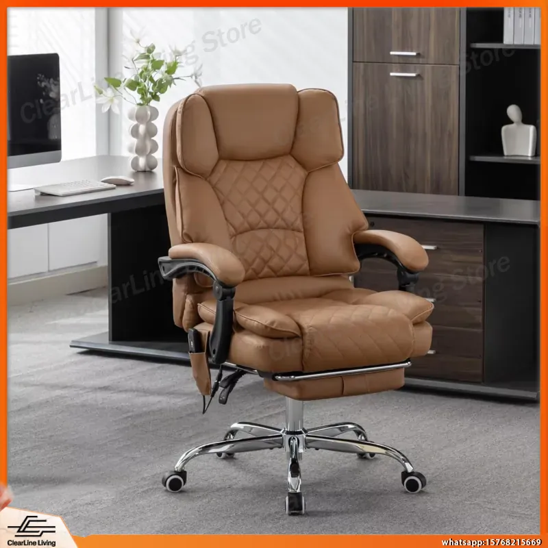 Heated Massage Office Chair wi - đánh giá và giá Office Footrest Cushion