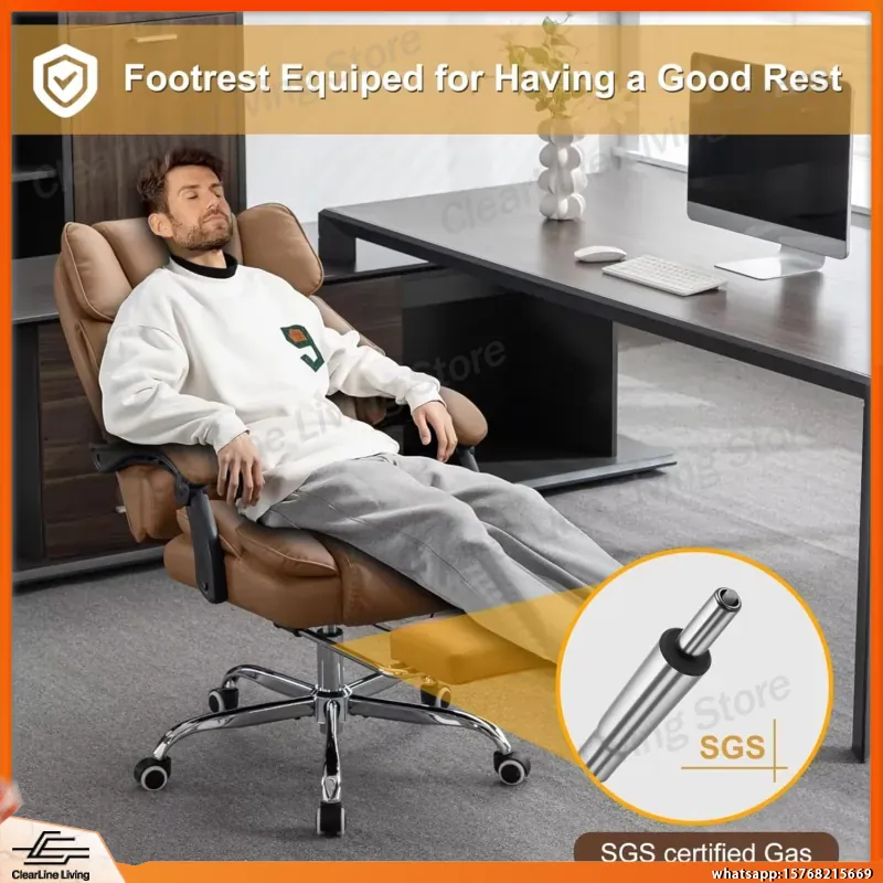 Heated Massage Office Chair wi - đánh giá và giá Office Footrest Cushion