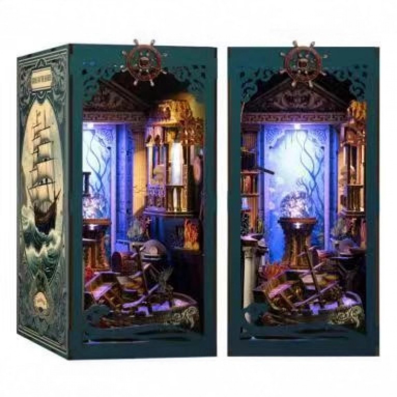 3D Wooden DIY Bookend Puzzle H - đánh giá và giá Office Furniture At Home