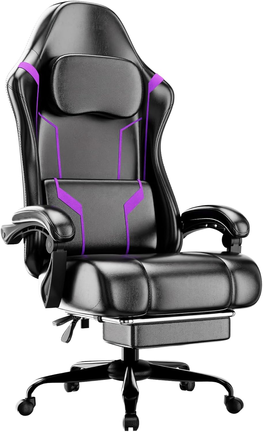 Ergonomic Gaming Chair with Po - đánh giá và giá Office Footrest Cushion