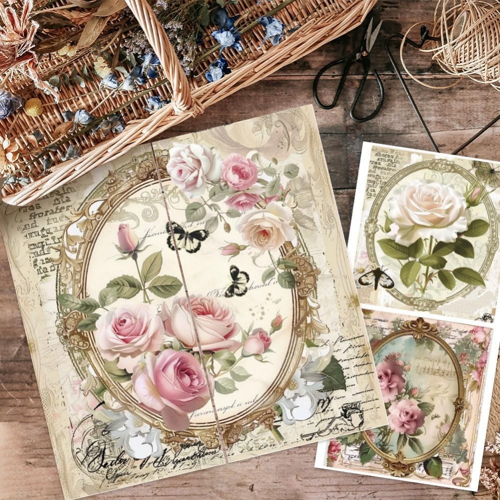 3pcs/Set Rose Rub on Transfers - đánh giá và giá Office Furniture Set