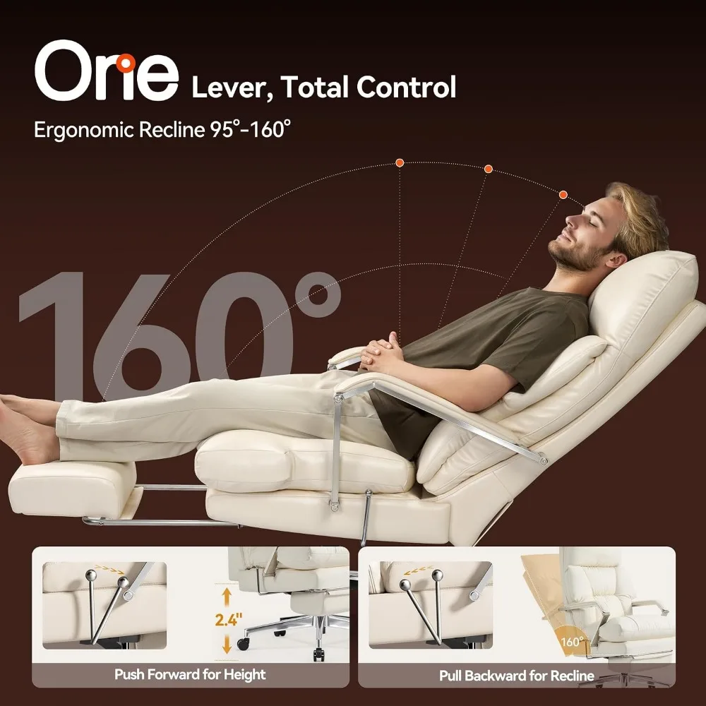 160° Reclining Executive Offic - đánh giá và giá Office Footrest Cushion
