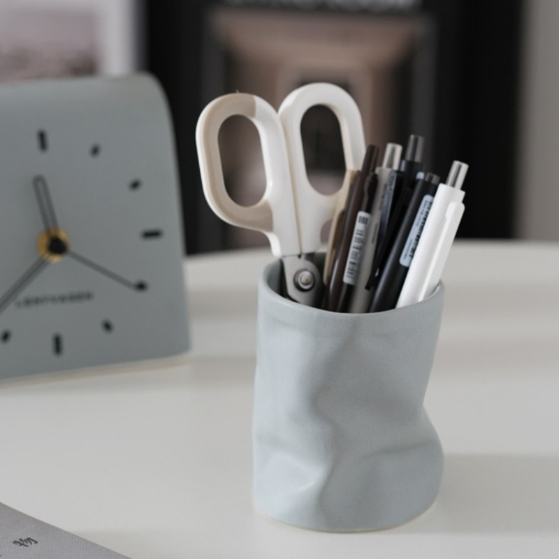 Makeup Brush Pot Ceramic Stora - đánh giá và giá Office Furniture Recycling