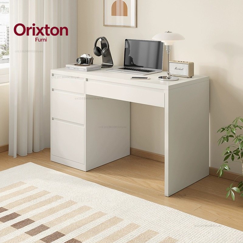 White Standing Office Desk Woo - đánh giá và giá Office Furniture Services
