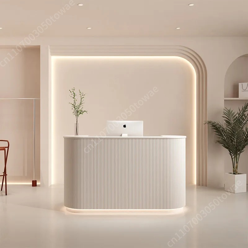 Curved Vertical Fluted Recepti - đánh giá và giá Office Furniture Suppliers