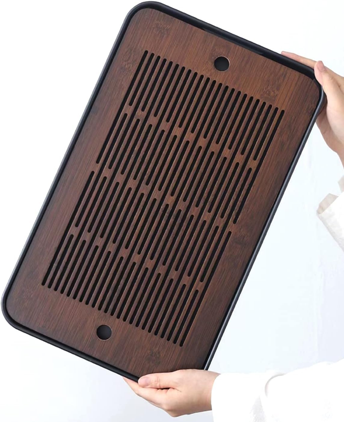 Natural Bamboo Tea Tray with H - đánh giá và giá Office Furniture Set