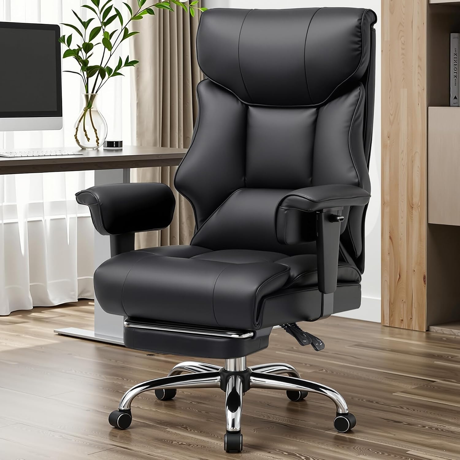 Big and Tall Gaming Chair 400l - đánh giá và giá Office Footrest Cushion