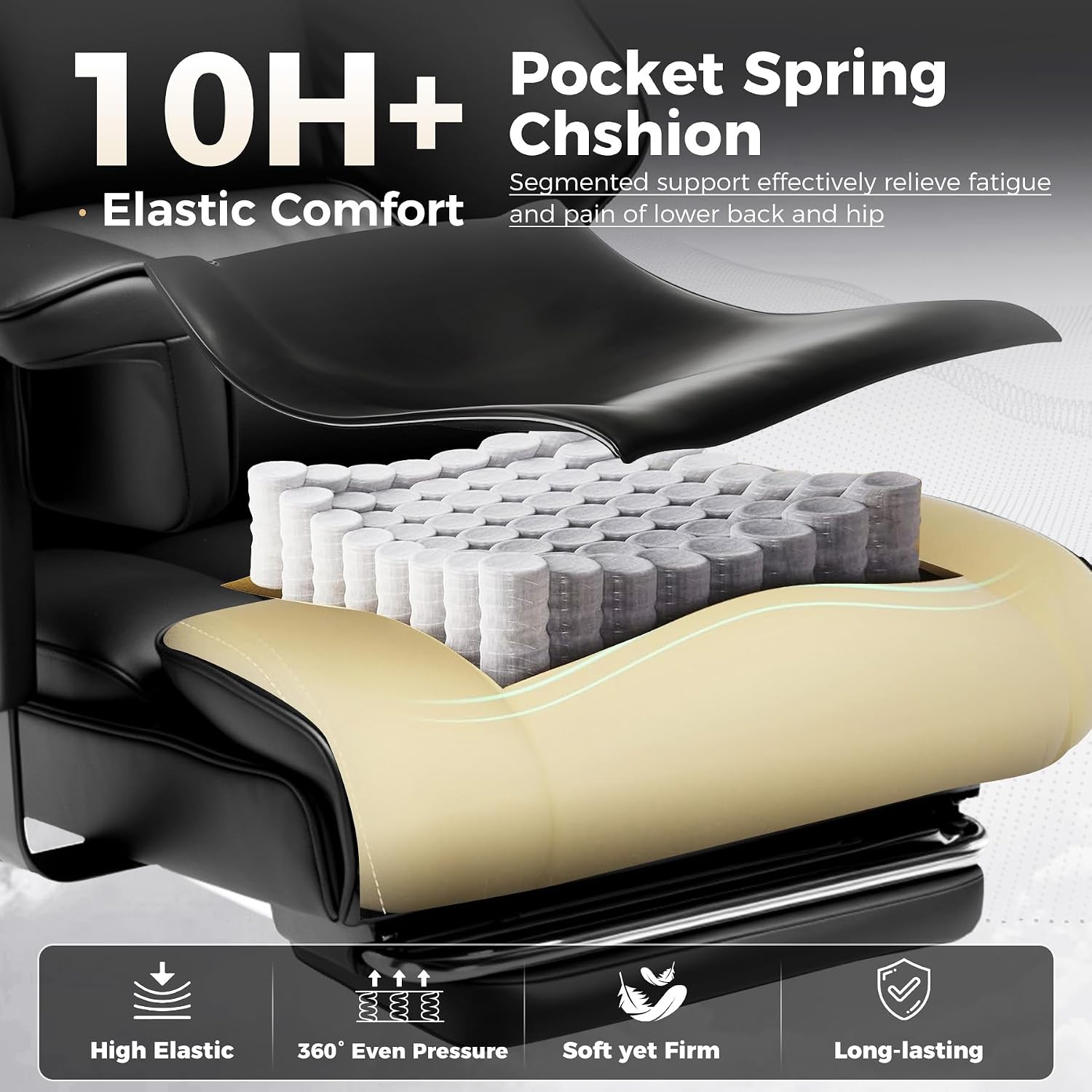 Big and Tall Gaming Chair 400l - đánh giá và giá Office Footrest Cushion